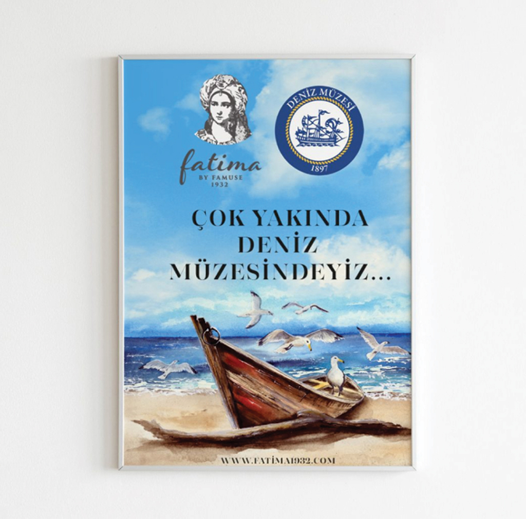 Fatima 1932 Deniz Müzesi Açılış Afişi